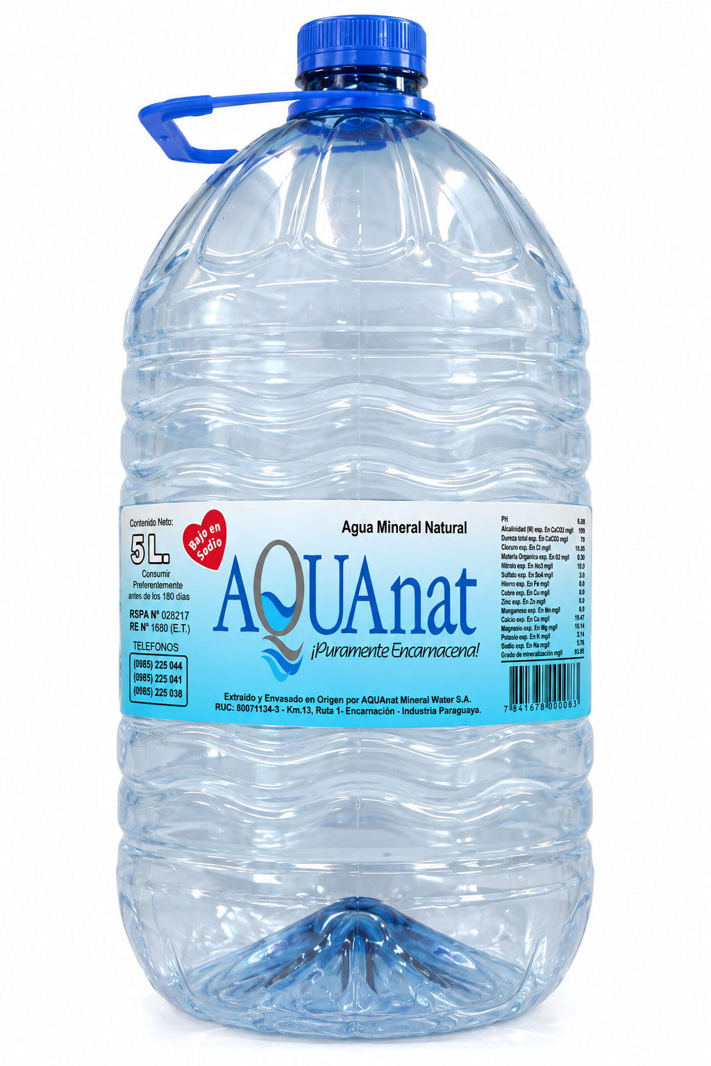 Bidón AQUAnat de 5 litros